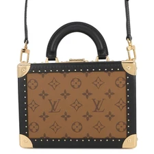 LOUIS VUITTON Petite Vallees Monogram Reverse Canvas Noir M47164