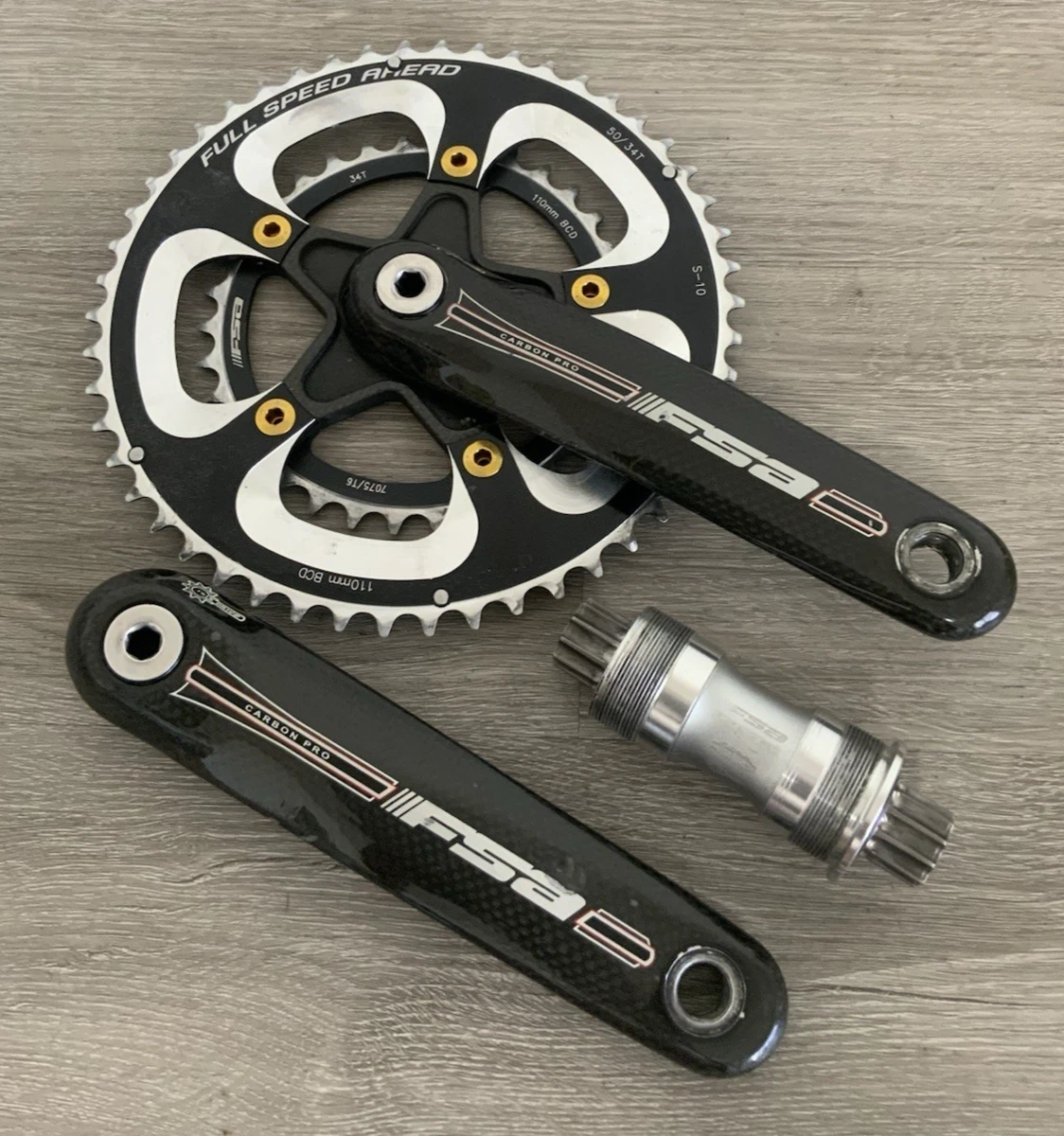FSA Bicycle Cranksets 170 mm Crankarm for sale | eBay