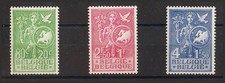 Belgium. MNH Yvert 927/29. 1953. Complete series. MAGNIFICENT. Yvert 2013: 70 E