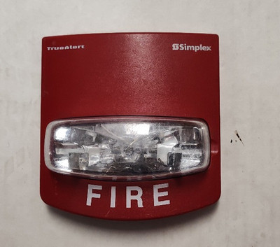 Simplex 4906-9101 TrueAlert Multi-Candela Wall Mount Strobe - Red