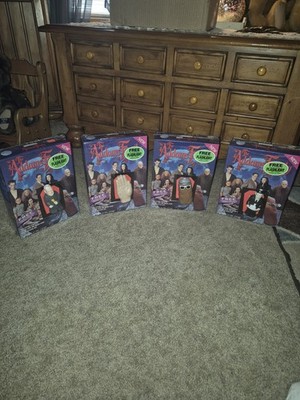 Addams Family 1991 Ralston Promo Cereal Box Collection Sealed -Lot of 4 