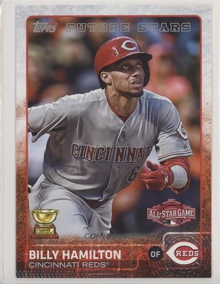 2015 Topps All Star Game Jumbo 5x7 Billy Hamilton #333 0q3