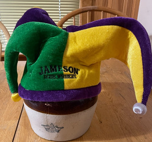 Jameson Irish Whiskey -  Felt-Like Jester Hat - St. Patrick's Day