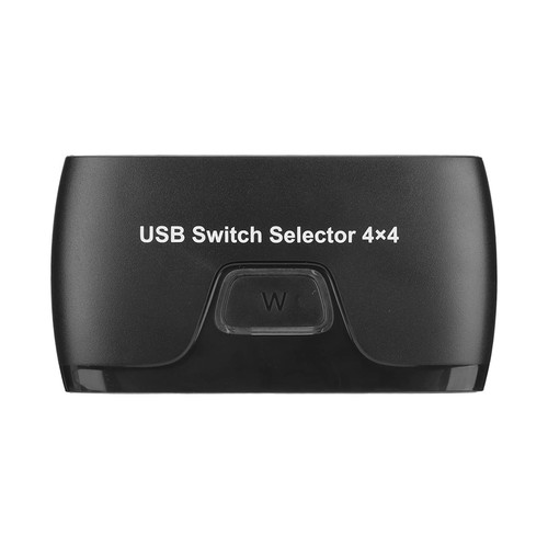 KVM Switch 4 Computers Sharing 4 USB Devices KVM Switches For Keyboard Mouse NEW - Afbeelding 3 van 12