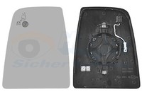 VAN Wezel Spiegelglas AußEnspiegel Links FüR Ford Transit V363