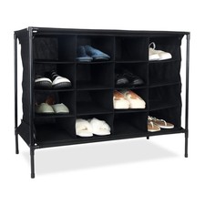 Camping Schuhregal Schuhaufbewahrungssystem Faltregal Stoffregal Schuhablage