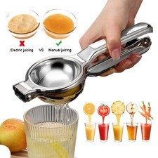 Stainless Steel Kitchen & Bar Lemon Orange Lime Squeezer Juicer Hand Press Tool