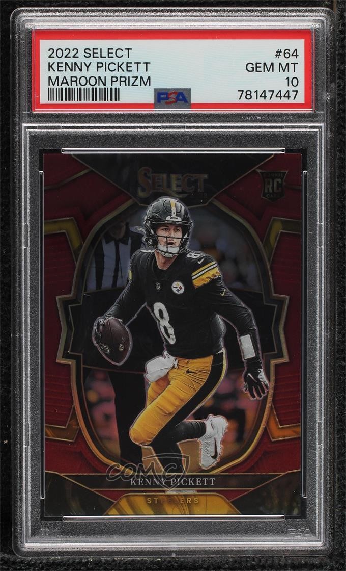 2022 Panini Select Concourse Maroon Prizm /149 Kenny Pickett PSA 10 GEM MT 0vc5