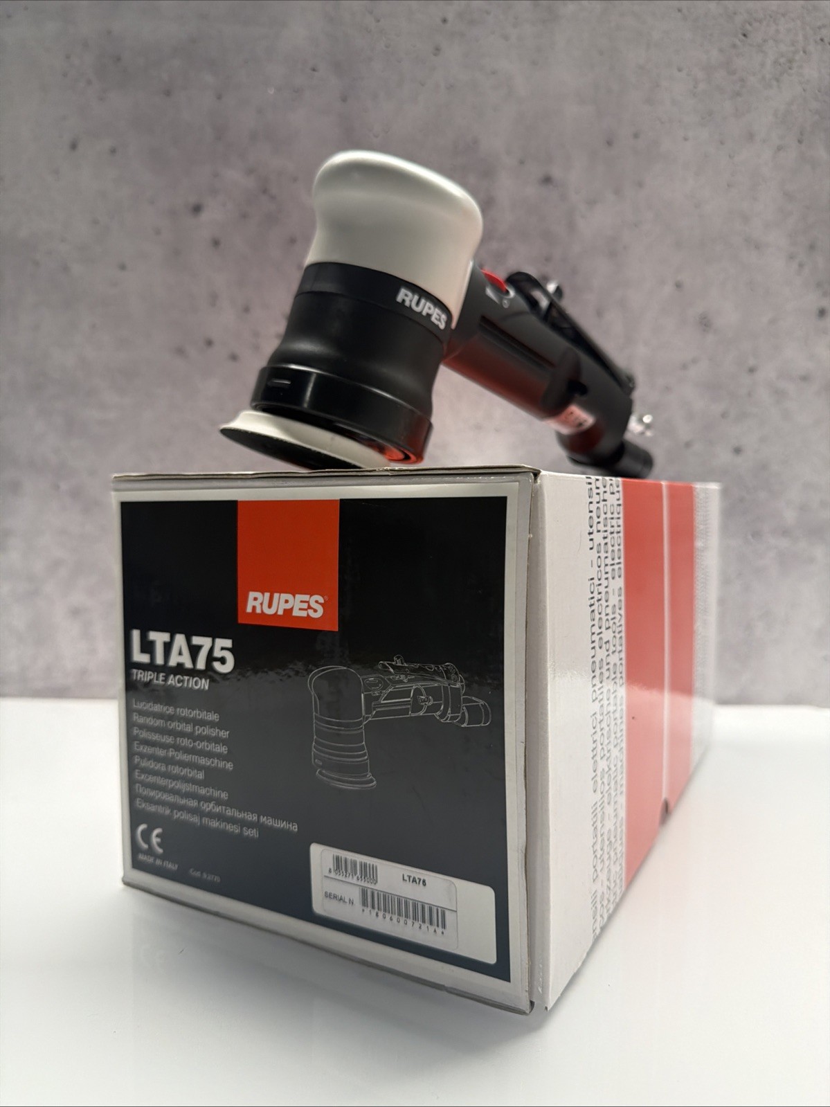 Rupes LTA 75 Triple Action Polisher | 3" Pneumatic Random Orbital LTA75