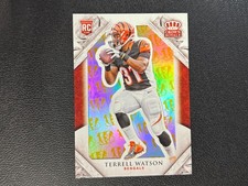 Terrell Watson 2015 Crown Royale Team Logo Rookie Cincinnati Bengals 20/25 E42