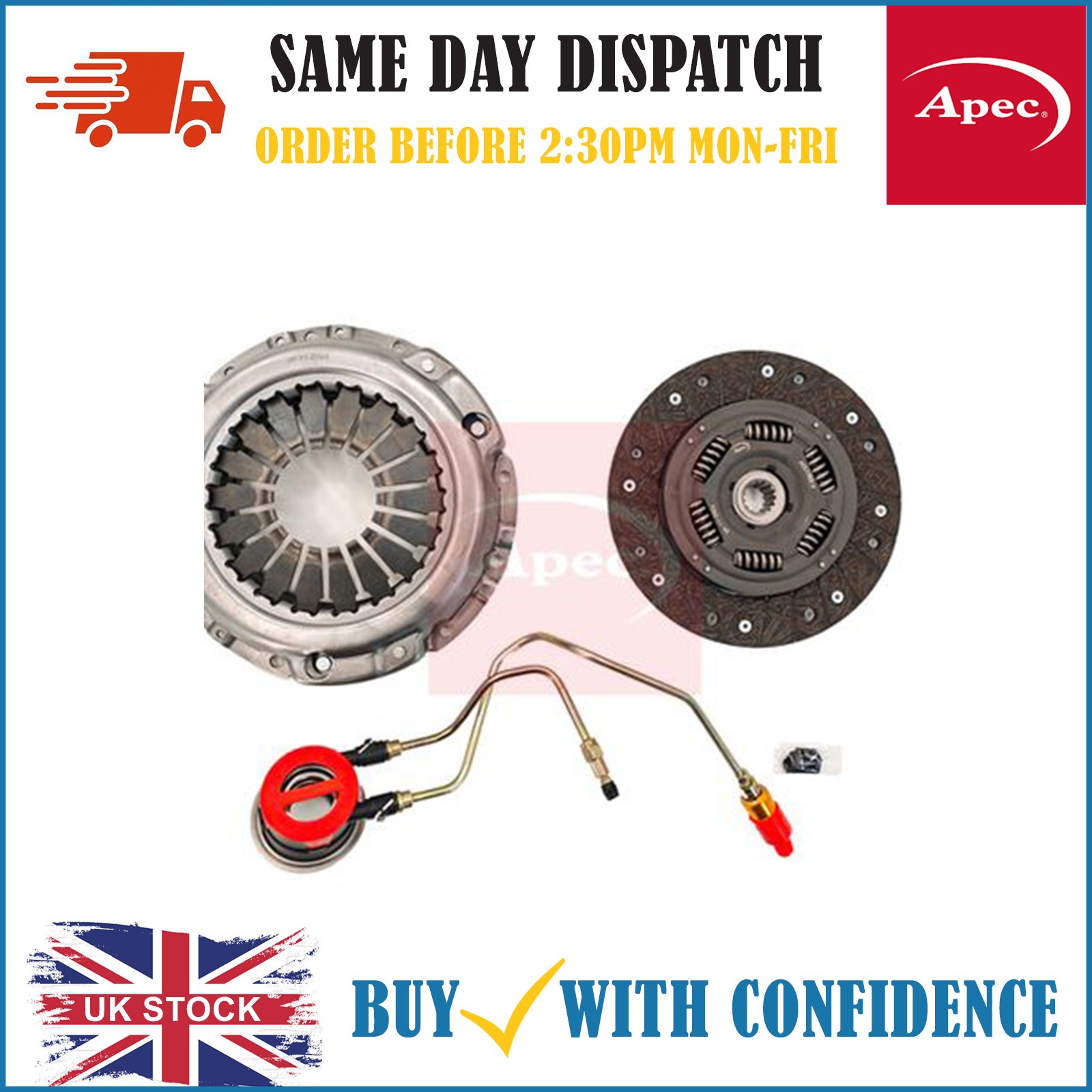 For Land Rover Freelander 2000-2006 2.0d Apec Clutch Kit ACL1363