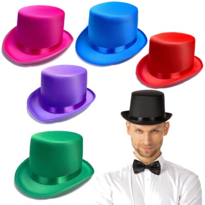 HUT HOCHZEIT ASCOT VIKTORIANISCHER RING MEISTER BURLESQUE MAGIER QUALITÄT KOSTÜM
