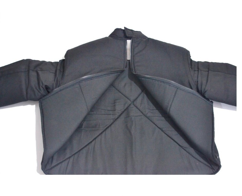 Canvas Fencing Sword Sabre Foil Coach Competition Training Jacket Body Armor eBay