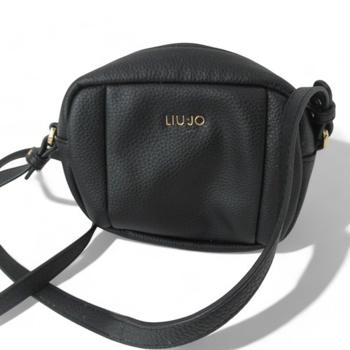 Liujo Bag Size Small Black Women's Shoulder Adjustable Everyday Zip Preloved - 第 1/24 張圖片