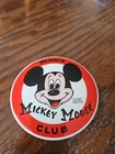 Vintage Mickey Mouse Club Member Pin 1960's 3 1/2" Pinback Walt Disney + BONUS — photo 2