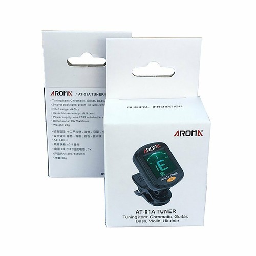 Clip-On LCD Digital Tuner for Guitar, Bass, Violin, Ukulele, Chromatic AT-01A - Picture 9 of 9