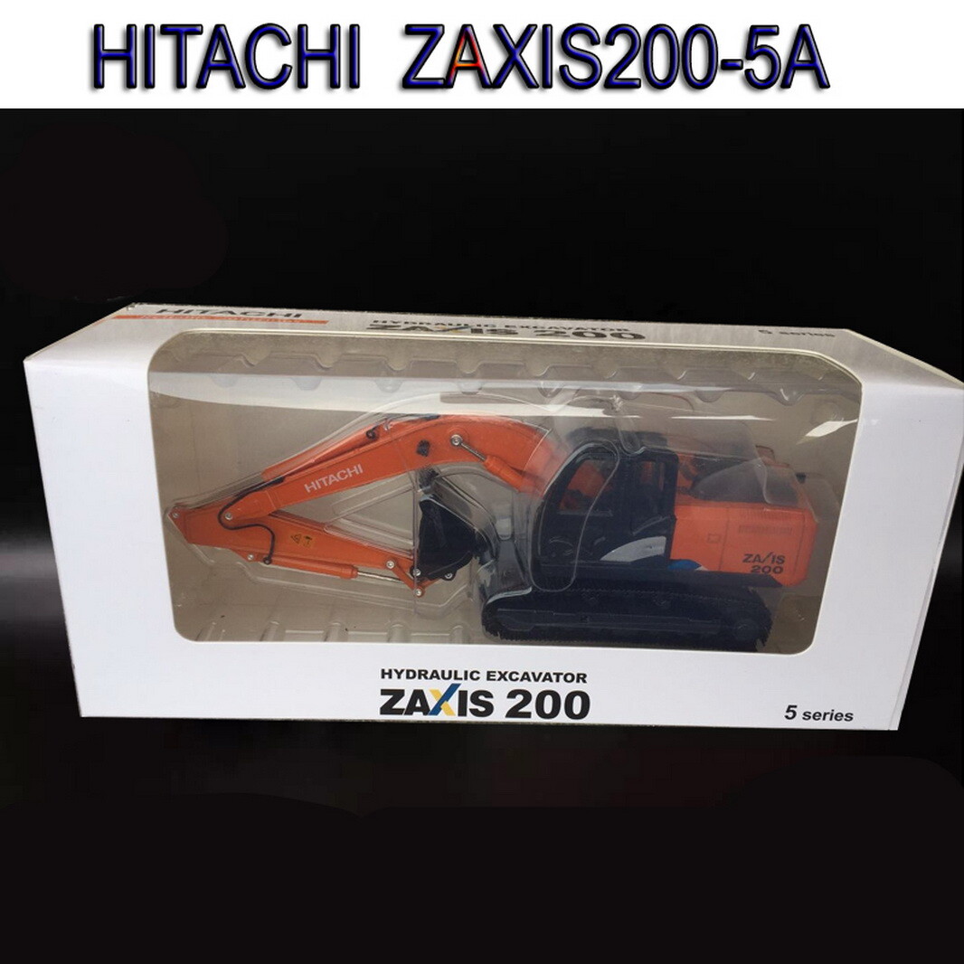 HITACHI ZAXIS200 1/40スケールモデル 1/40 Scale HITACHI ZAXIS200-5A Hydraulic Excavator Metal Tracks