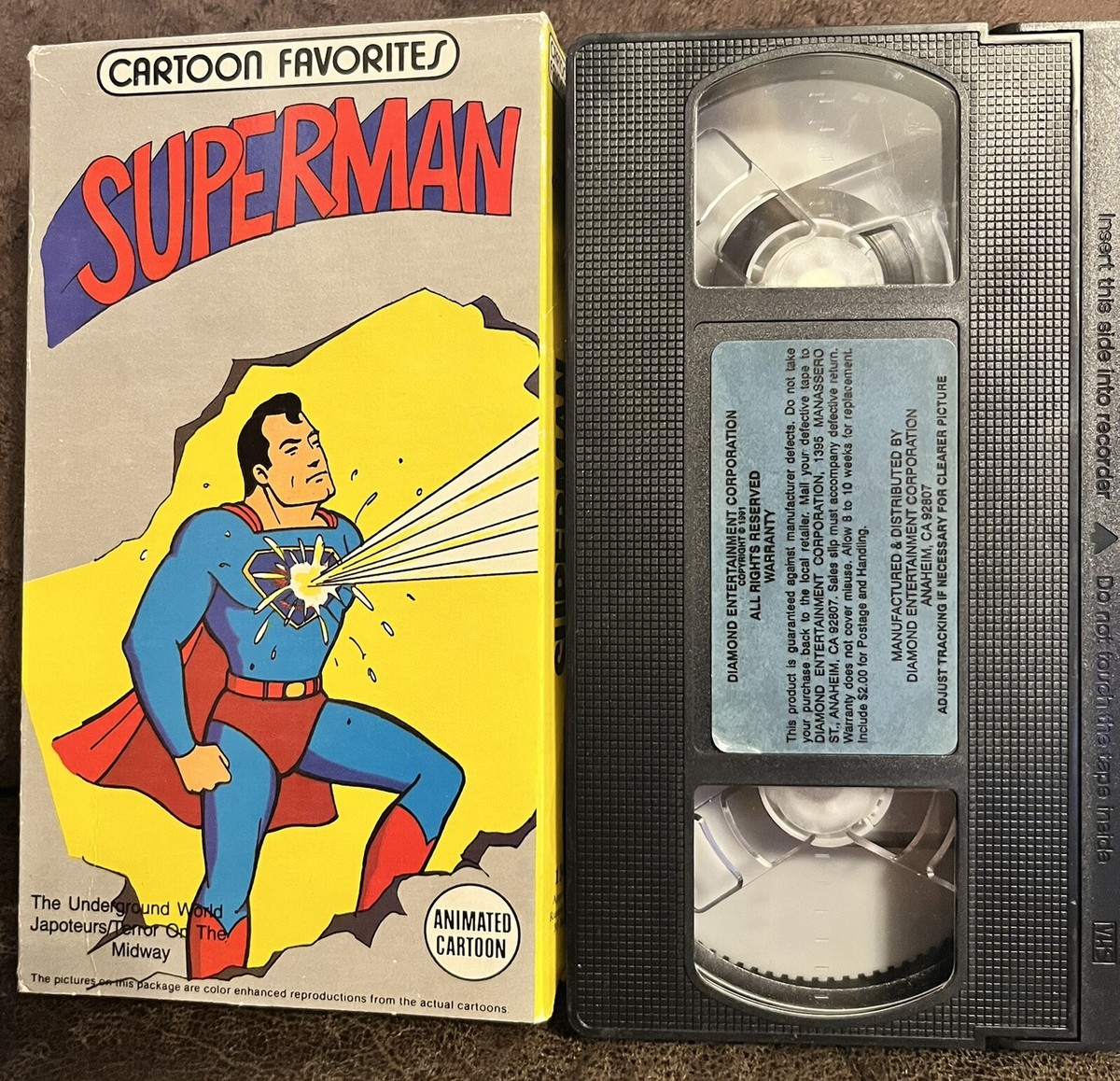 Cartoon Favorites Superman The Underground World/Japoteurs