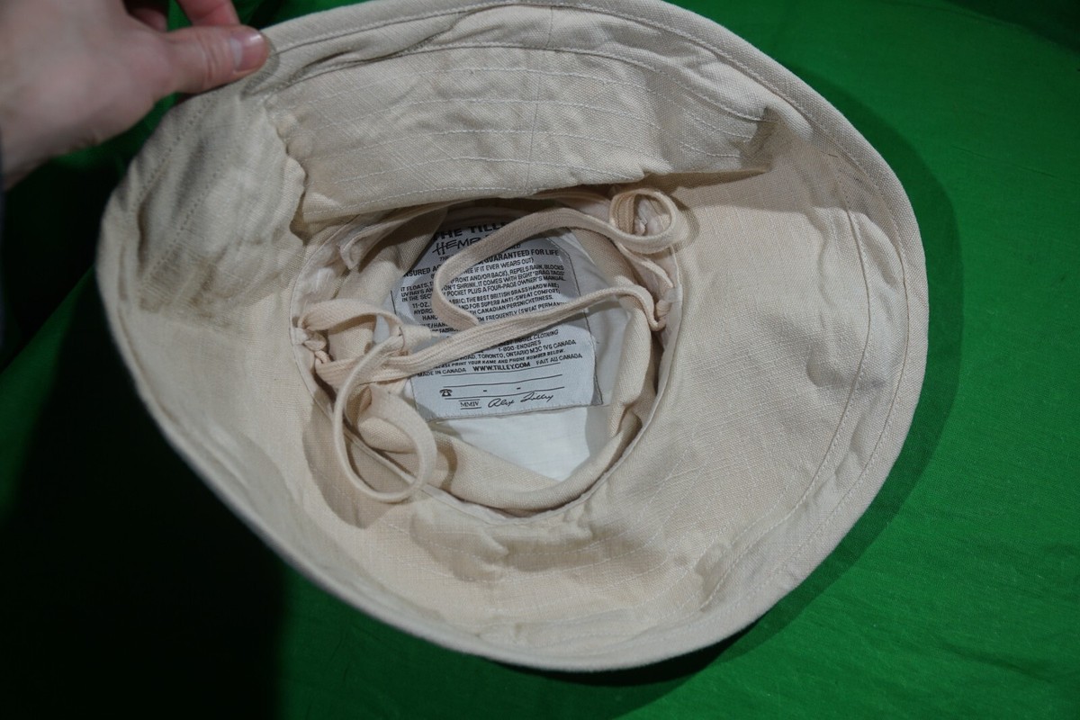 The Tilley Endurables Hemp Hat TH8 Size Medium