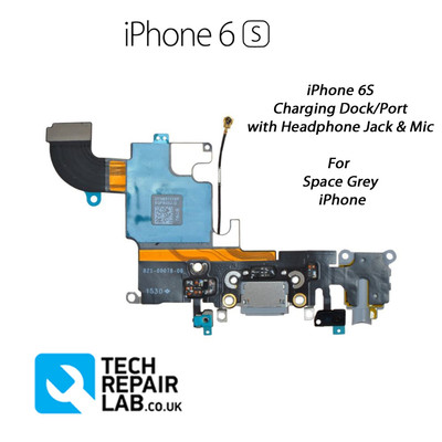 Charging Dock Connector & Headphone Jack Repair Kit For IPhone 6 – Replacement Part