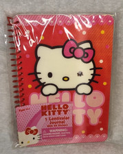 Hello Kitty Stickers  Notebook with Lenticular Cover Vintage 2009 Sanrio New