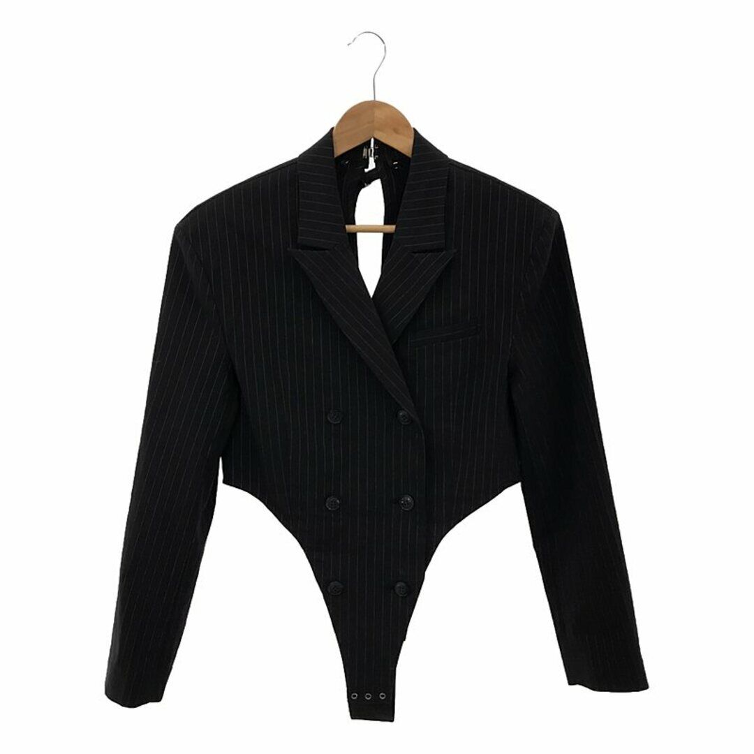 PRANK PROJECT JACKET ROMPERS STRIPE ROMPER F BLACK WOMEN PRANK PROJECT JACKET ROMPERS STRIPE ROMPER F BLACK WOMEN