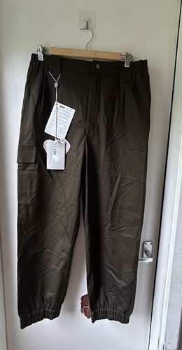 Vivienne Westwood Men’s Combat Cargo Trousers Khaki Military Green Size M W32”