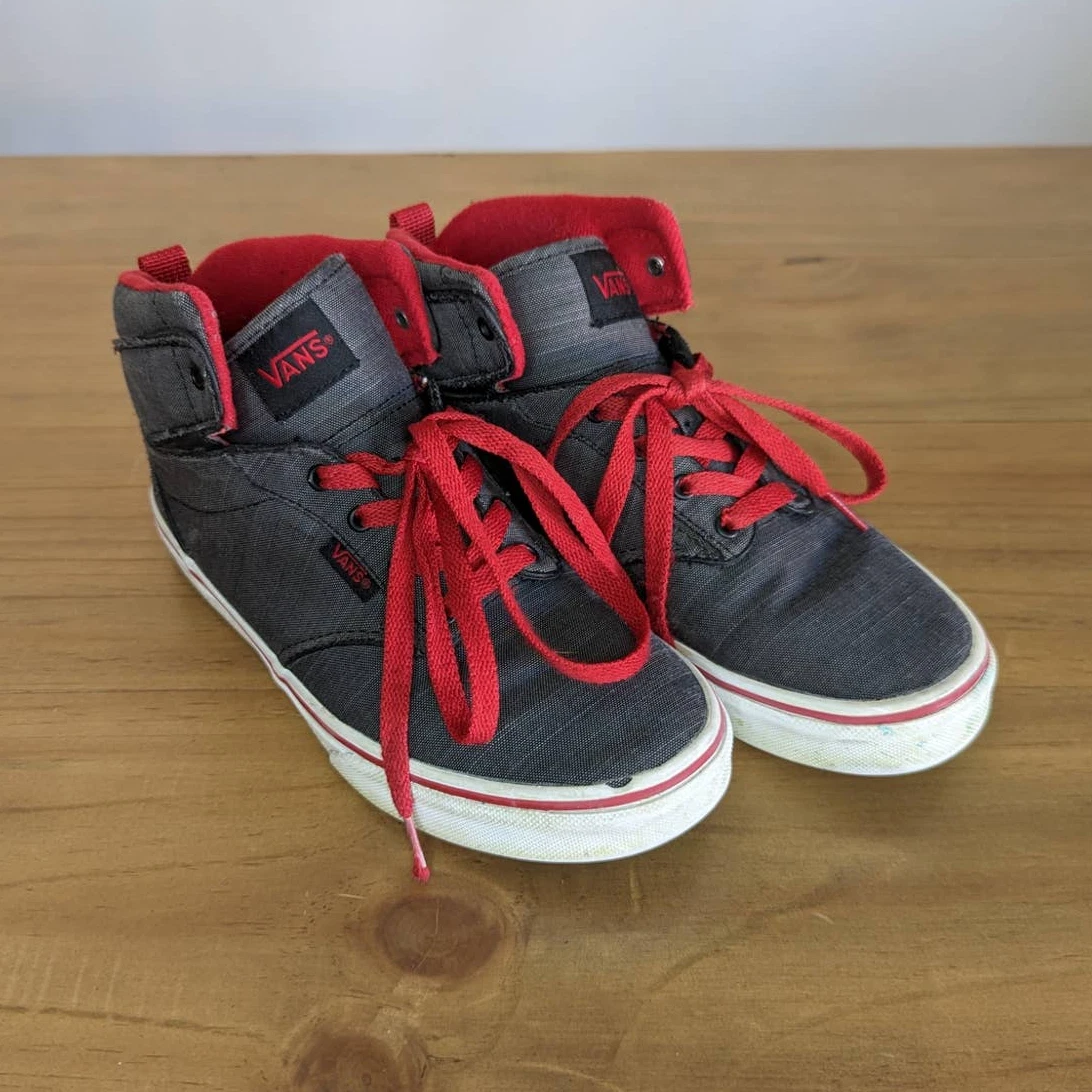 High top cheap vans canvas