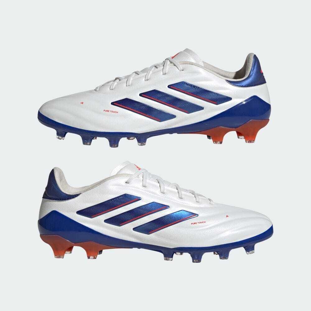 adidas Soccer Cleats Copa Pure 2 Elite AG Footwear White/Lucid