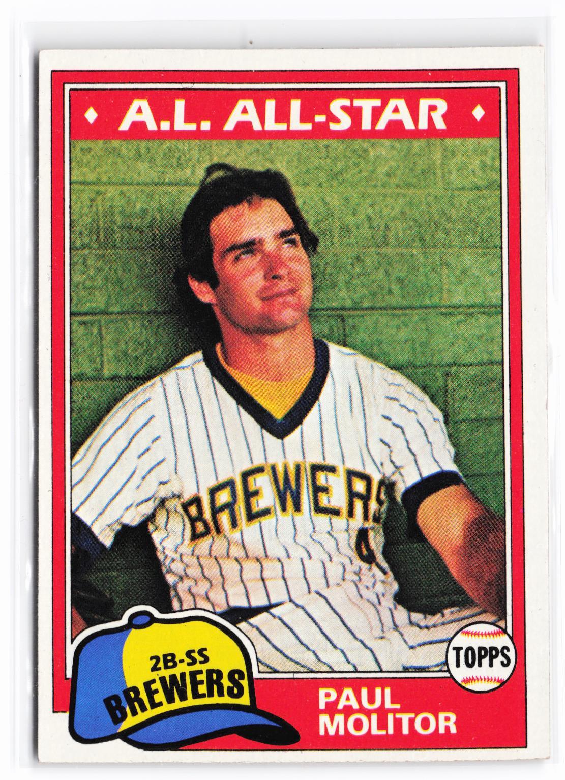 1981 Topps #300 Paul Molitor