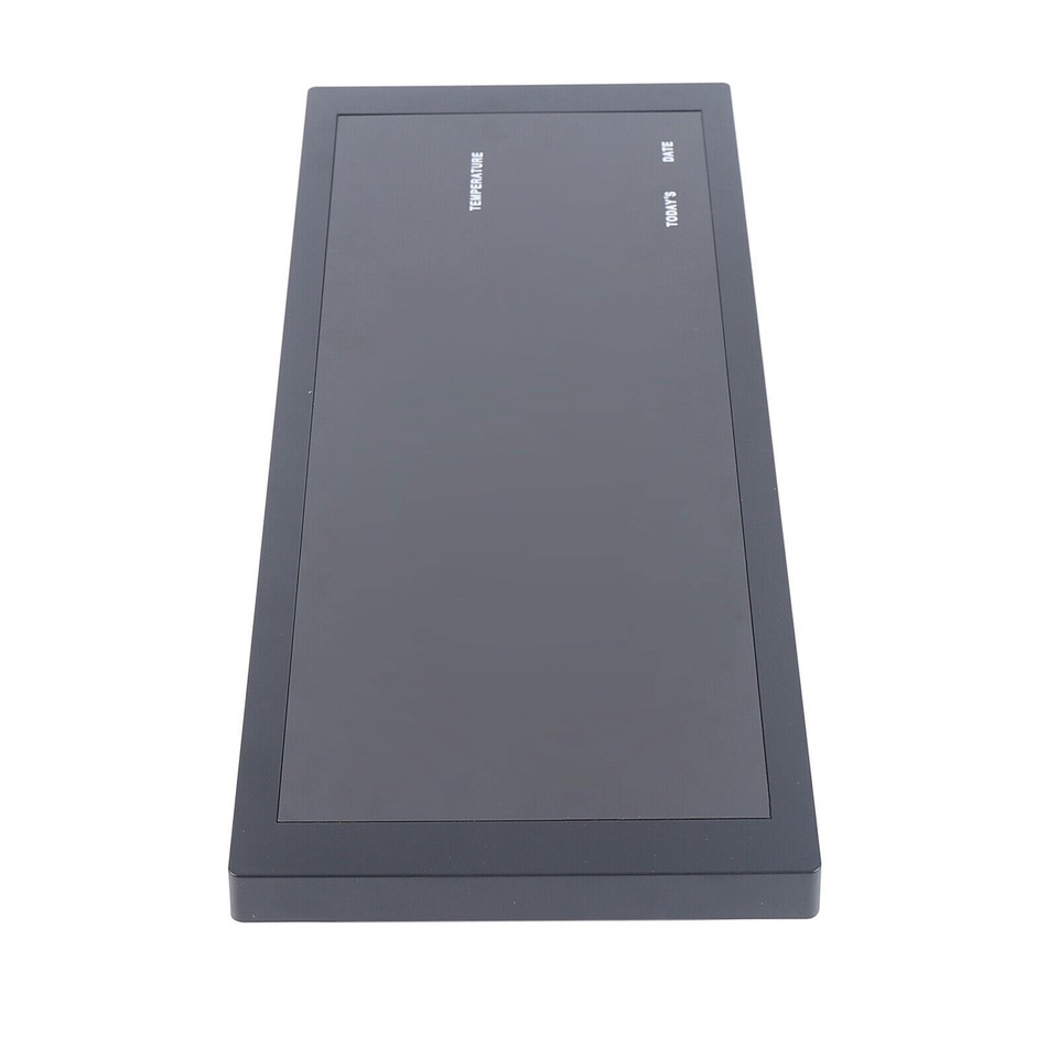 LED Display Large Digital Wall Clock Desk Time w/ Temperature Calendar