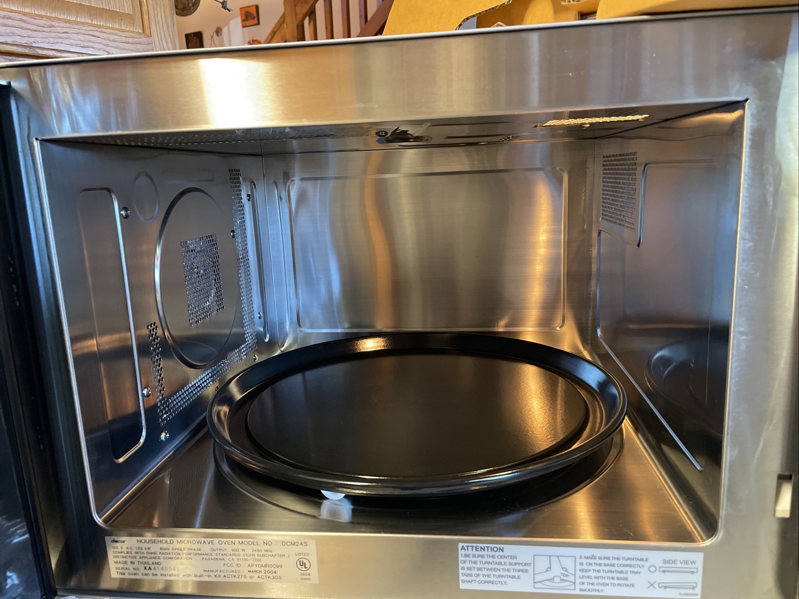 Dacor DCM24S 25" Stainless Countertop Microwave NOB 115573 eBay