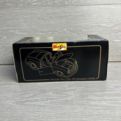 Maisto 1948 Porsche No. 1 Typ 356 Roadster 1948 Silver 1:24 Scale