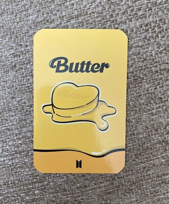BTS Butter （EP）２形態 ＋トレカ ステッカーセット SUGA RARE bts suga yoongi butter 777 broadcast photocard | eBay