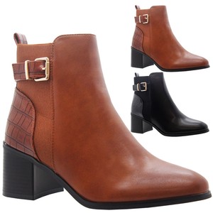 ladies heeled chelsea boots