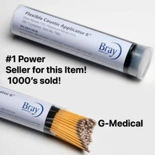 10 Silver Nitrate Sticks 6" Caustic individual sticks, Double Dipped - EXP 2029