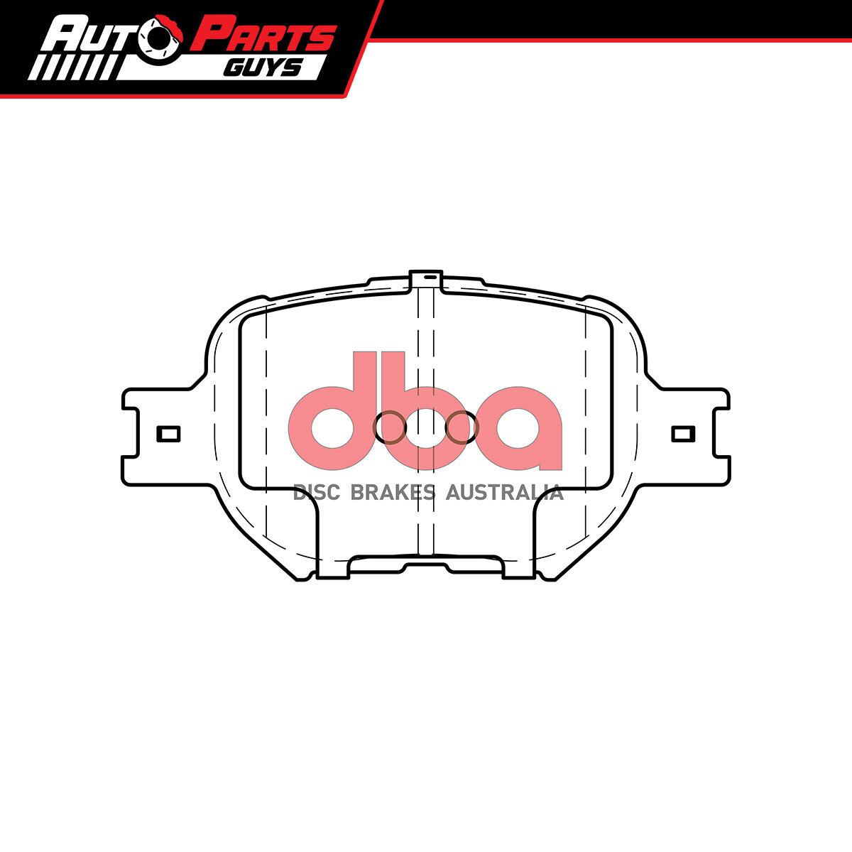 DBA Street Series Rear Brake Pads | Acura CL (97-99) (DB1142SS)