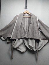 NWT MP Fasion Wool Blend Draped Cape Sleeve Coat Womens Medium Made In USA