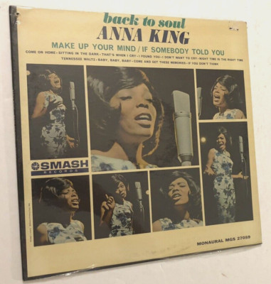 Anna King Back Soul MGS 27059 Mono Vintage 1964 LP Record Vinyl Cutout Sealed