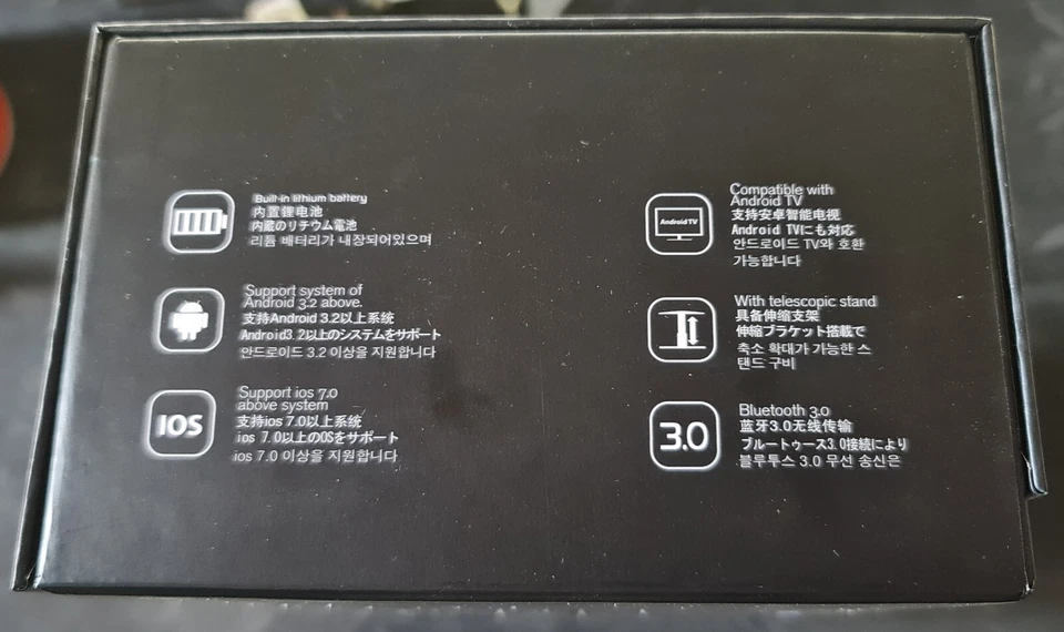 ipega pg-9057 Controller Gamepad Joypad Joystick Bluetooth con Porta-telefono - Immagine 3 di 4