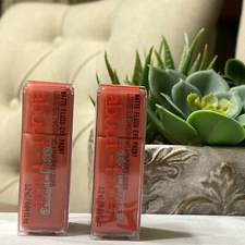 2 About Face by Halsey Matte Fluid Eye Paint Eyeshadow Marigold .04Oz Travel sz