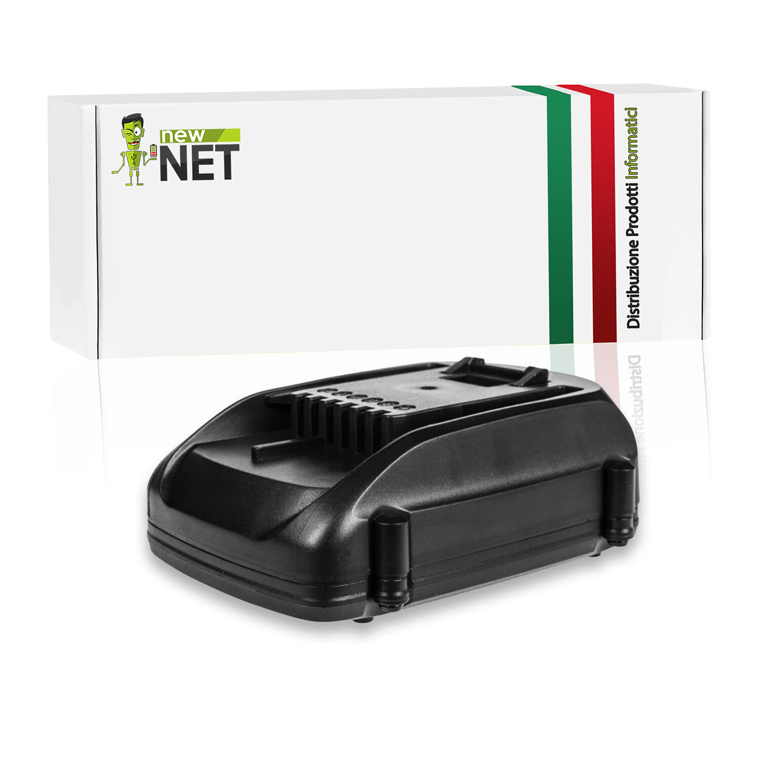 Accumulatore Li-ion 18V 2.0Ah compatibile WA3553.2 WA3671 RW9353