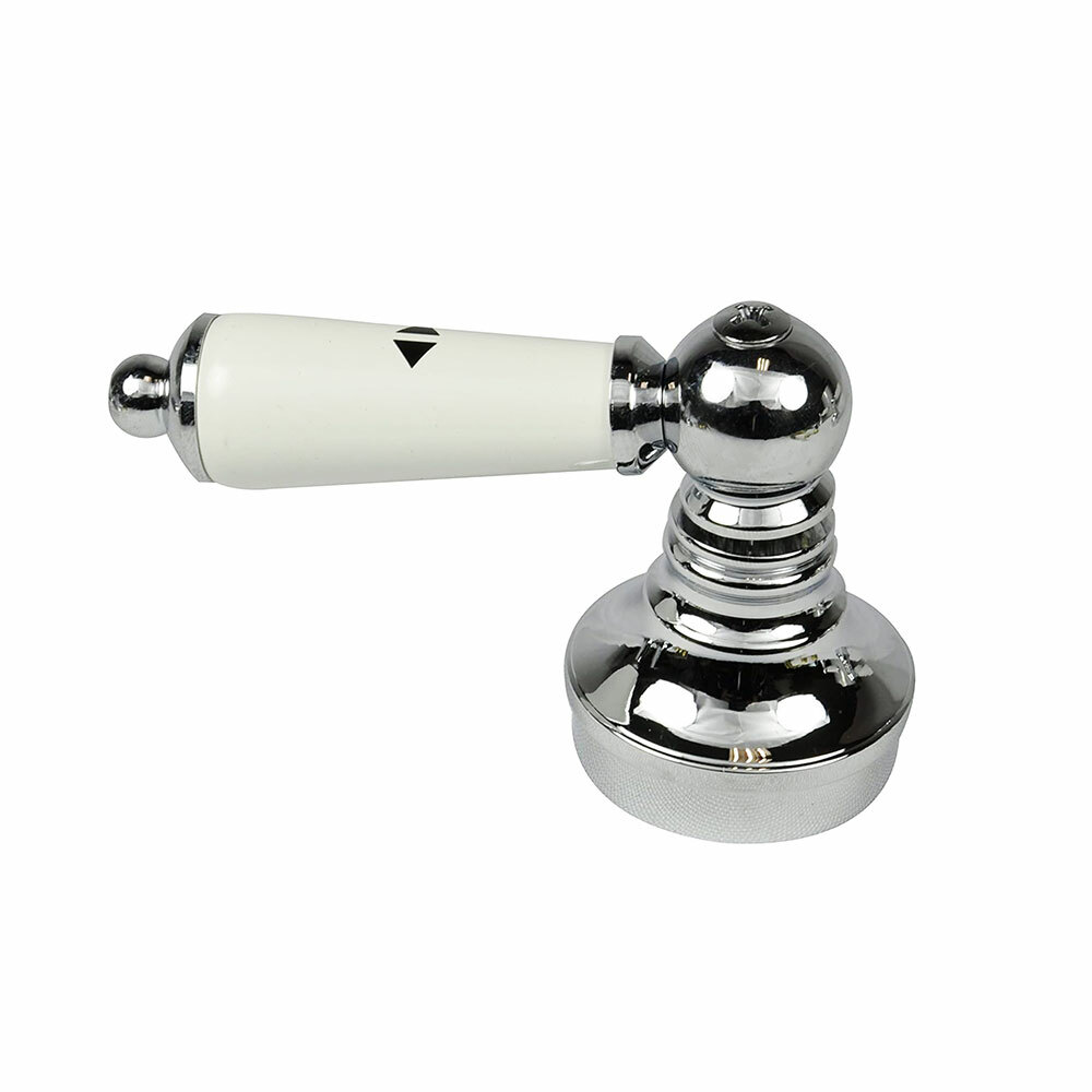 Shower Trim Kit Fits Price Pfister Compression Stem Shower, with Contempra Handles, Chrome Finish -By Plumb USA