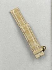 Jaeger-LeCoultre Light Beige Strap 17mm by 16mm OEM New !