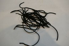 15 pieces Black Leather Baseball Glove Lace 3/16 - in wide x various length