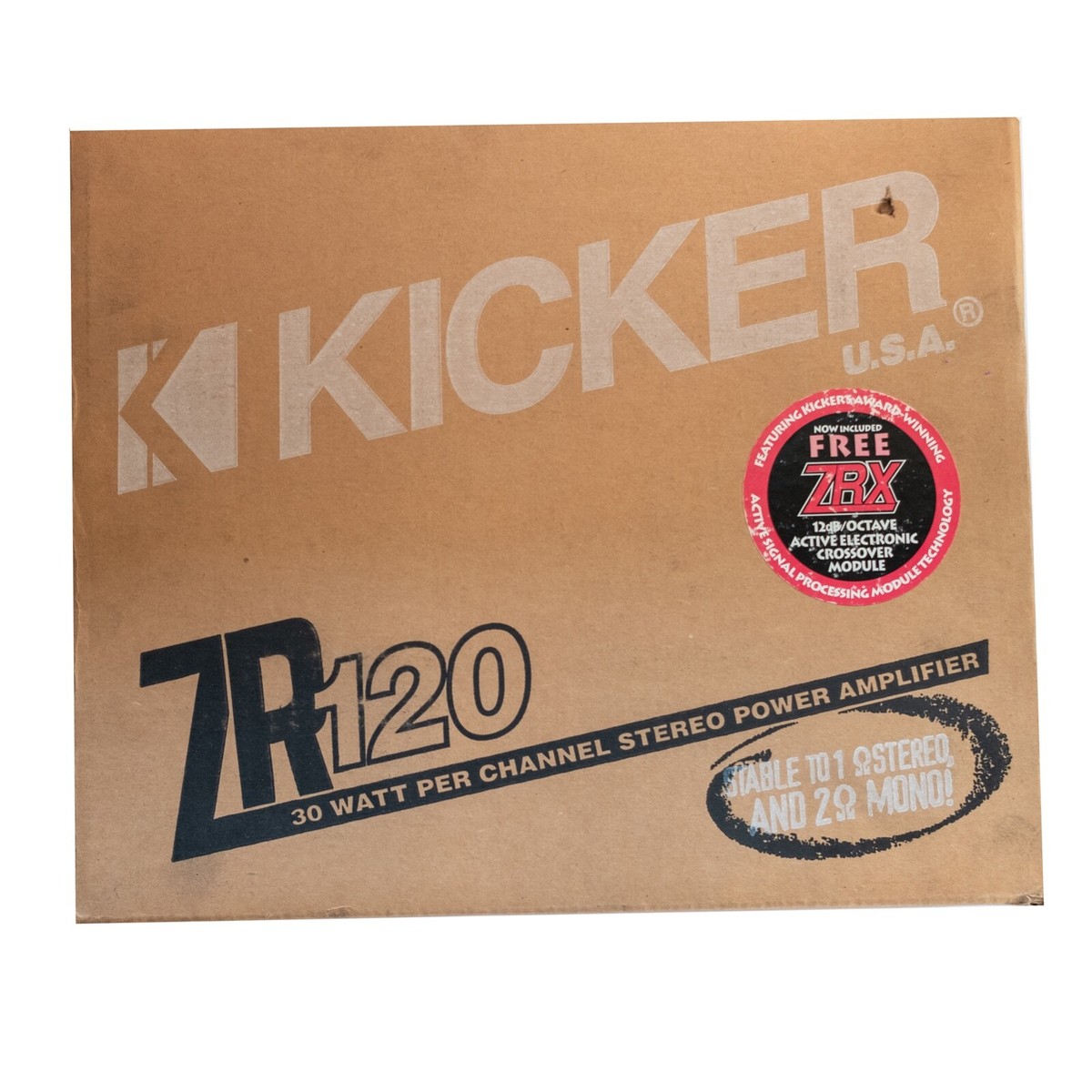 希少 KICKER キッカー ZR120 MDPモジュール付 希少 KICKER キッカー ZR120 MDPモジュール付 - メルカリ