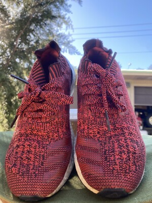 Adidas ultra boost uncaged solar red for men | eBay