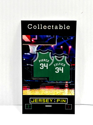 Boston Celtics Paul Pierce jersey lapel pin-Classic C's Collectable