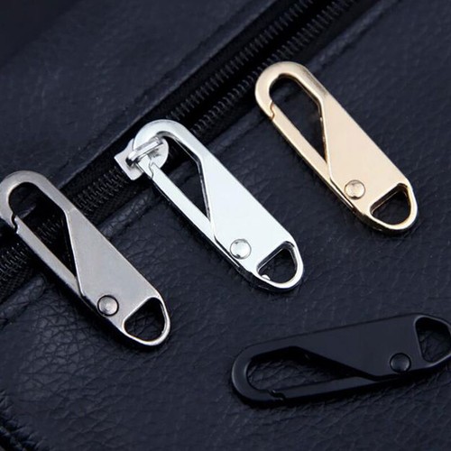 Bag Zipper Head Down Jacket Coat Zipper Puller Detachable Zipper Puller Metallic - Picture 4 of 26