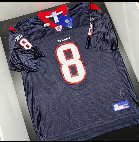 New Reebok David Carr #8 Houston Texans Football Jersey NWT XL 4018 - Picture 4 of 7
